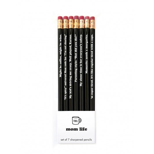 pencils- mom life