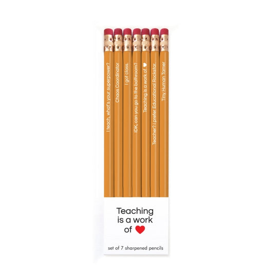 pencils- teaching