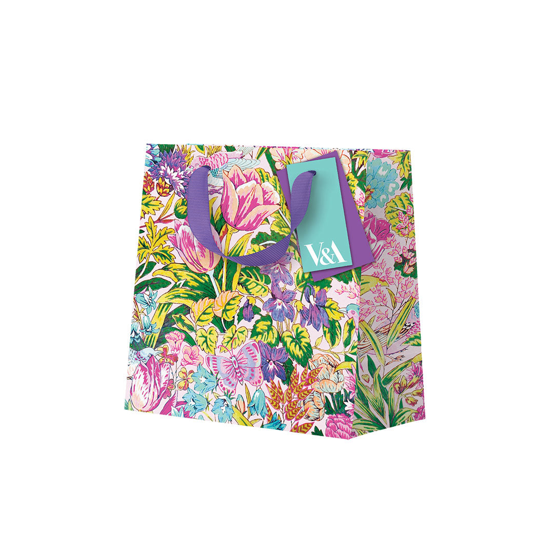 floral mini gift bag