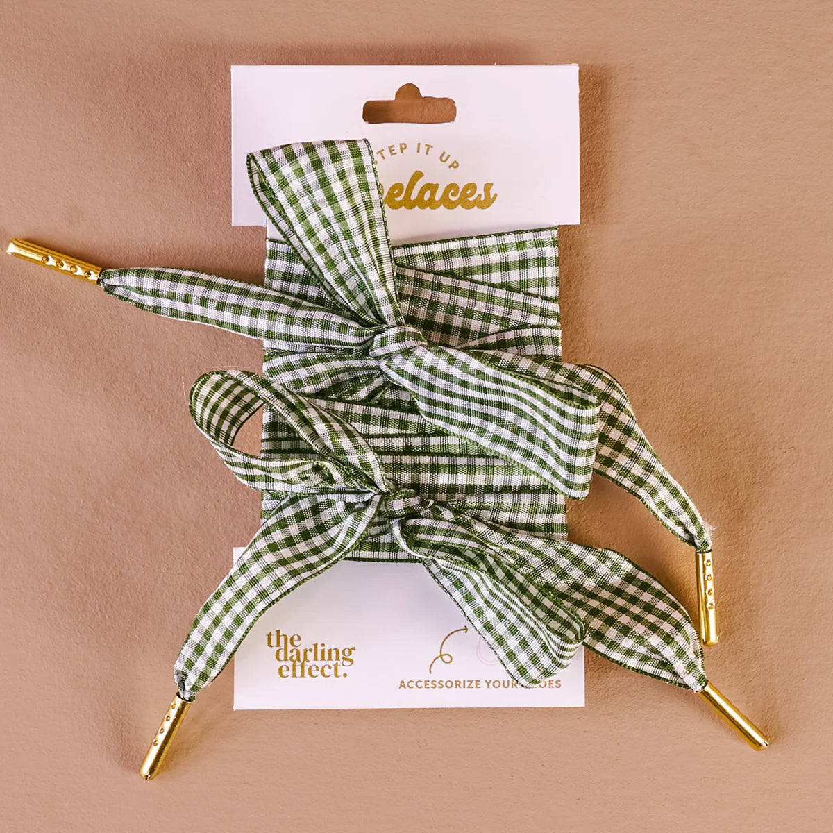 gingham shoelaces