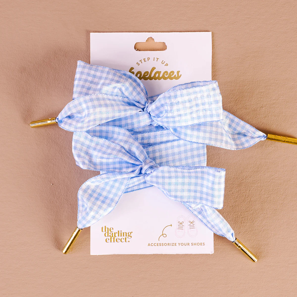gingham shoelaces