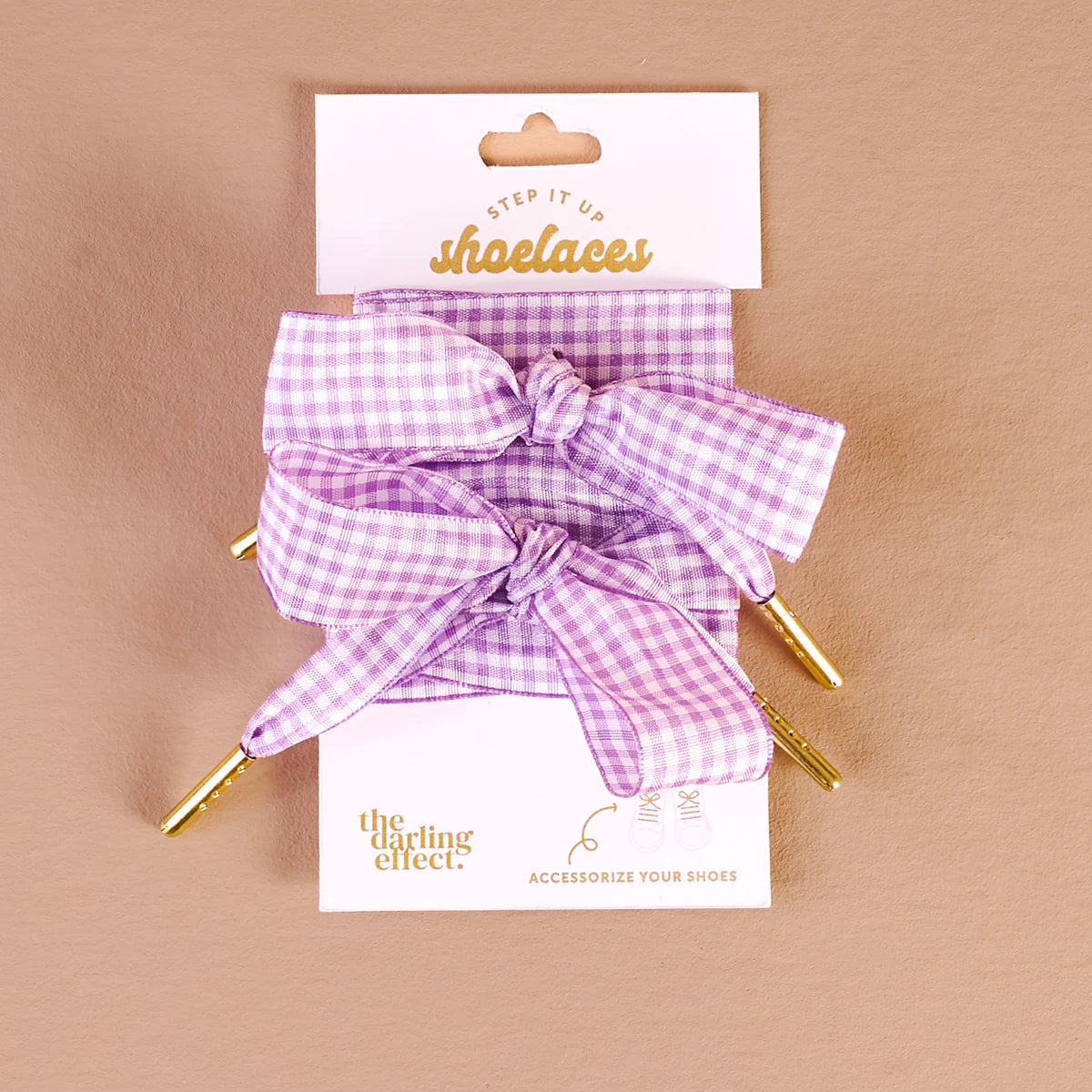 gingham shoelaces