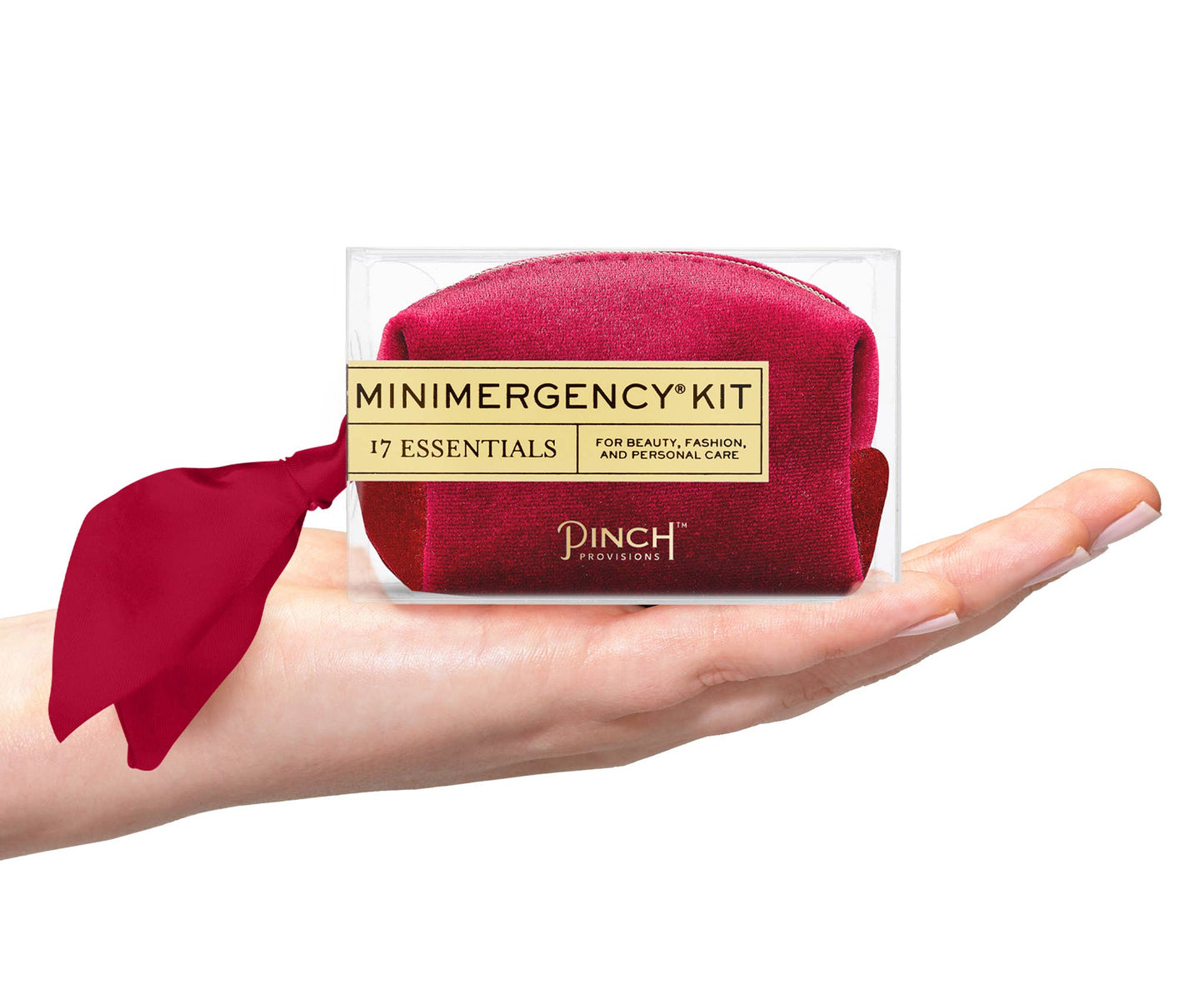 Velvet Scarf Minimergency Kit: Pine