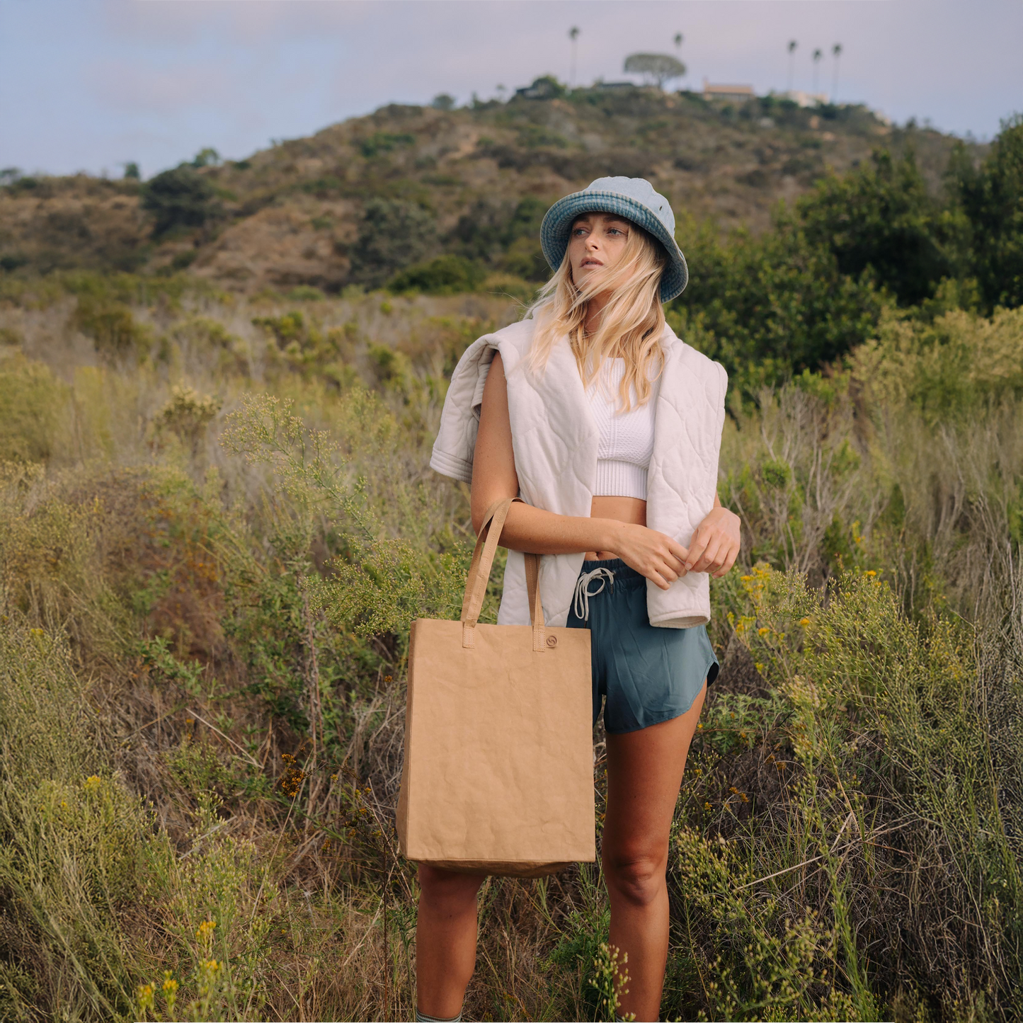Market Tote, Reusable Shopping Bag - Sahara
