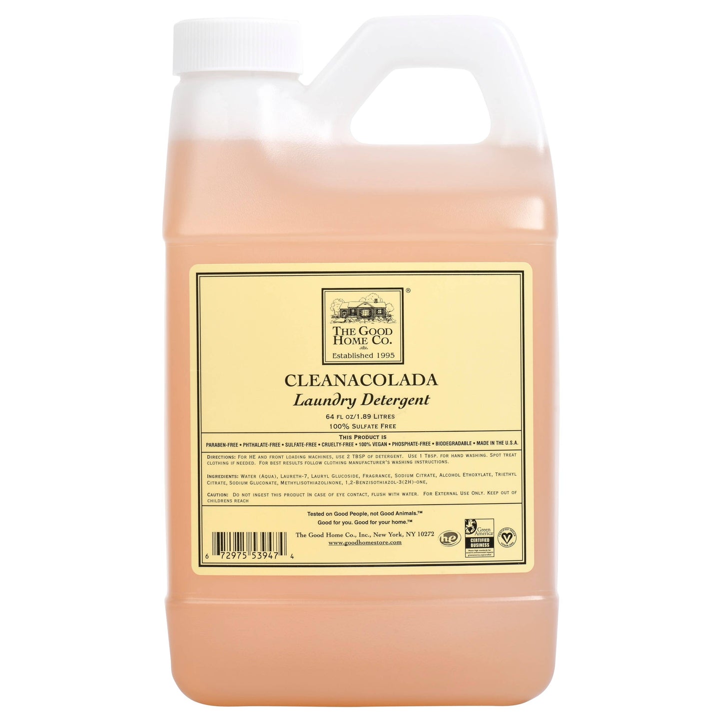 The Good Home Laundry Detergent Refill: Pure Grass