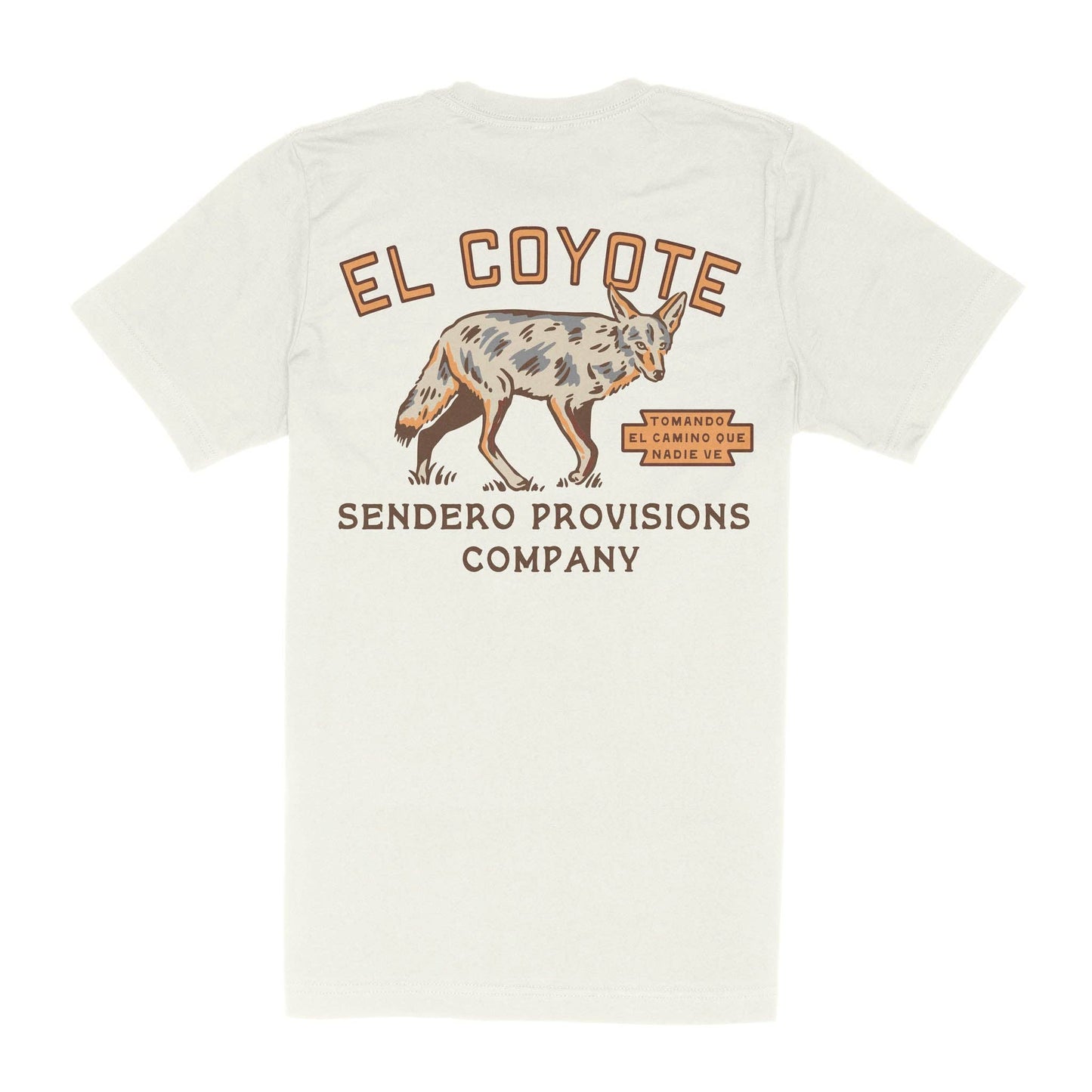 Coyote T-Shirt: Vintage White / Large