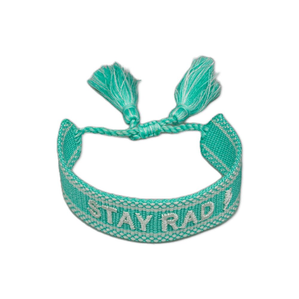 Local Beach KIDS Friendship Bracelets: Bestie White/Coral