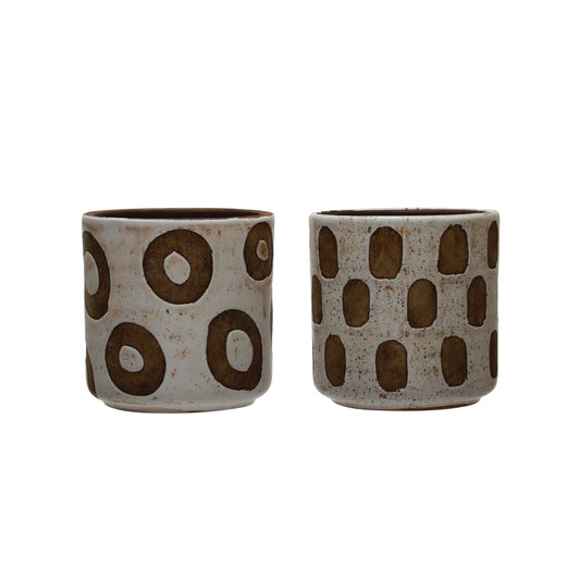 Distressed Terracotta Planter, 2 Styles