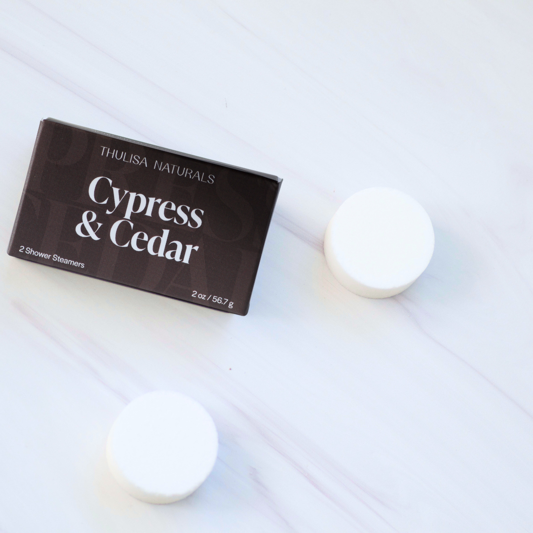 Cedar & Cypress Shower Steamers for Him