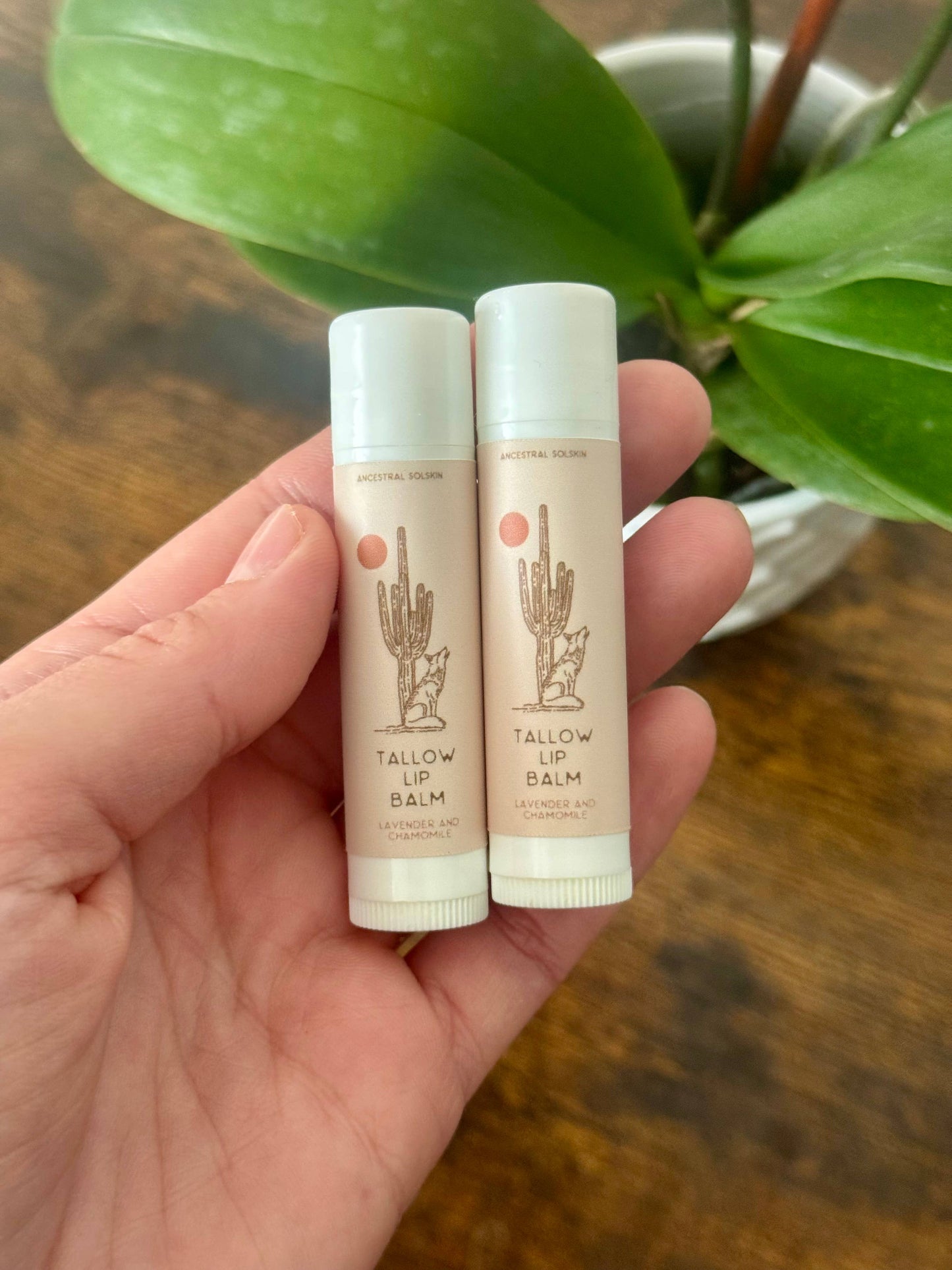 Lavender & Chamomile Tallow Lip Balm