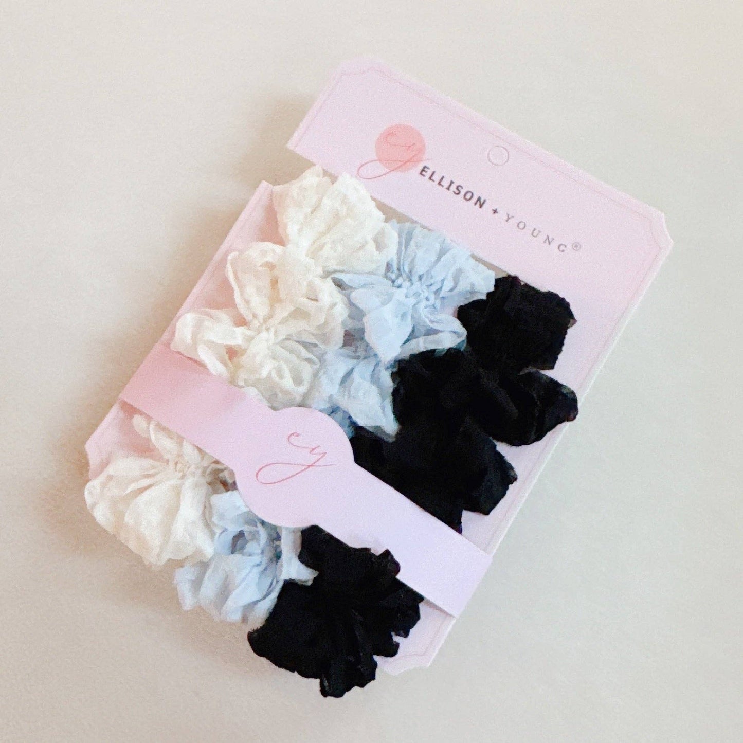 Sheer Dear Hair Ties Set Of 3: Pastel