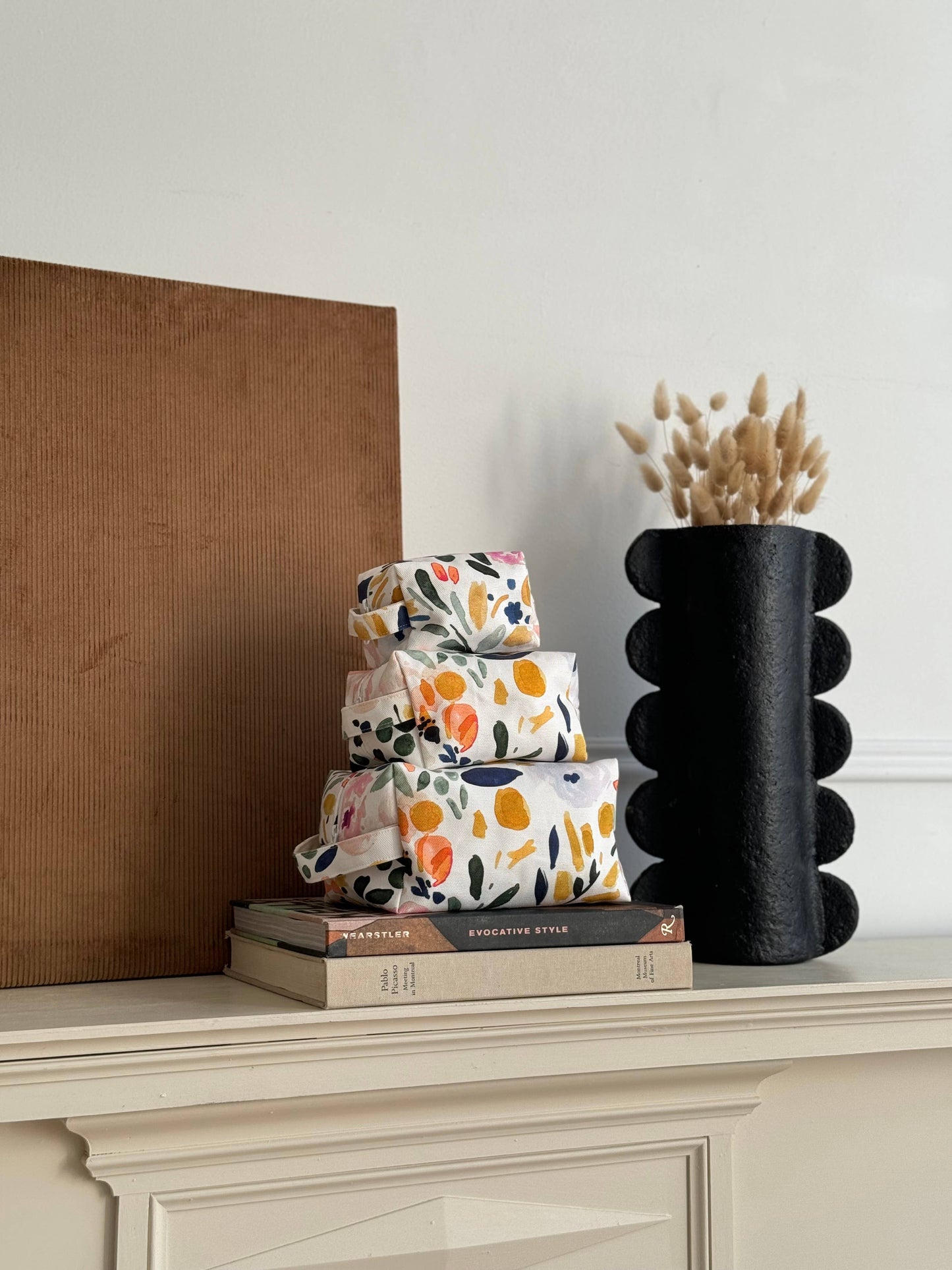 Makeup Bag - Sierra Florals: Large