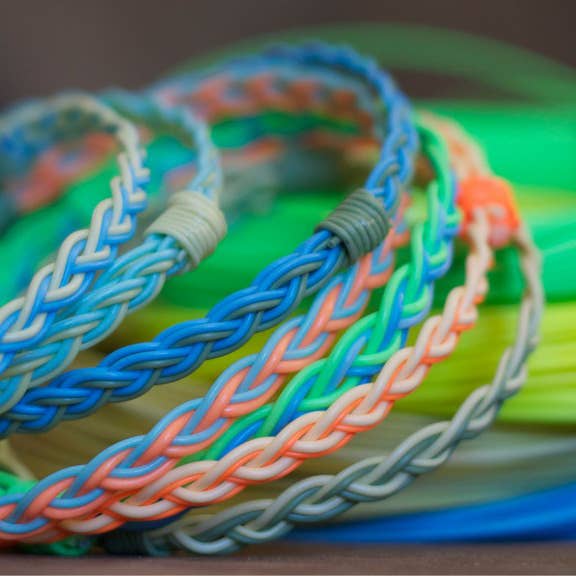 Flyvines Original Fly Line Adjustable Bracelet: Variety Sent