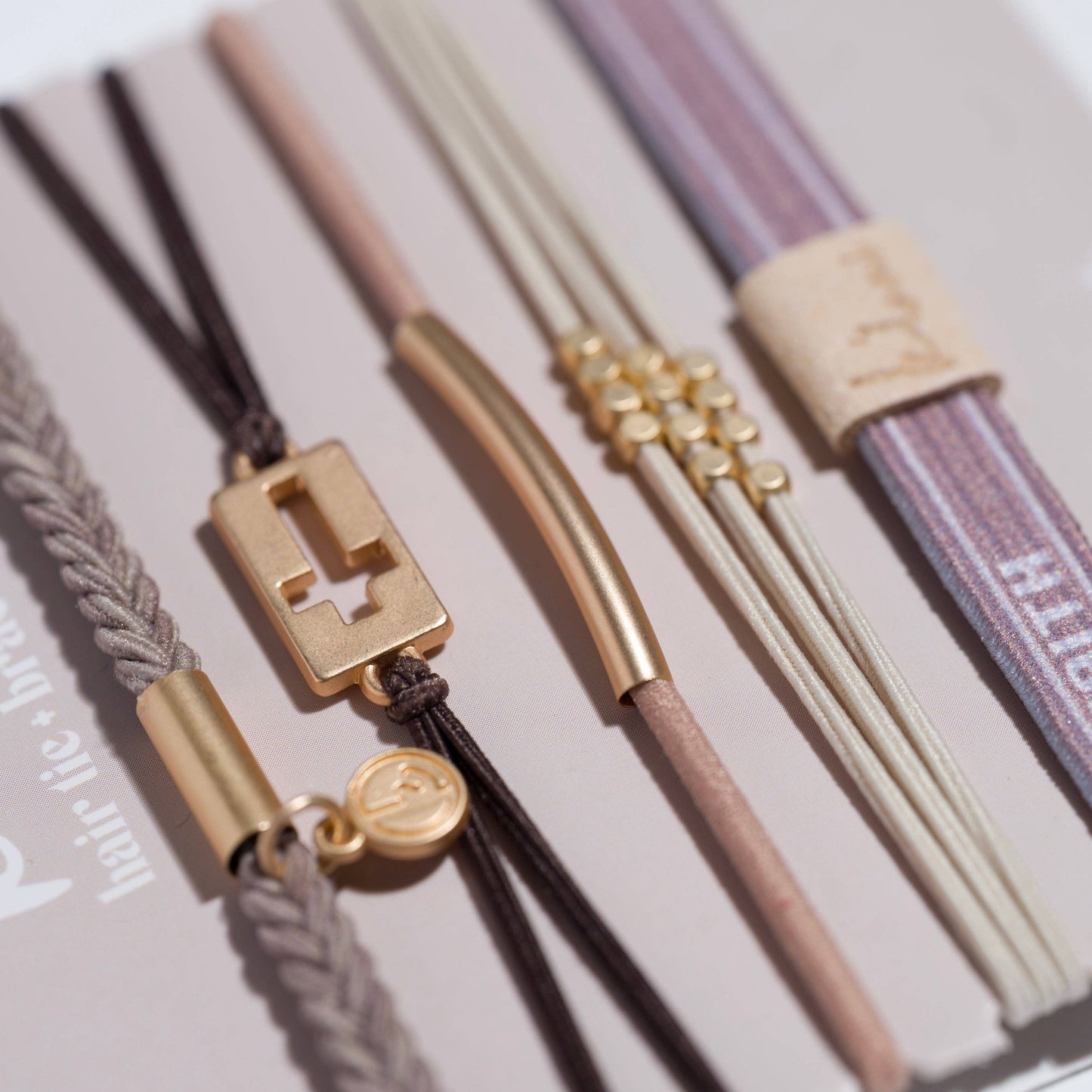 K'lani hair tie bracelets - "Faith"