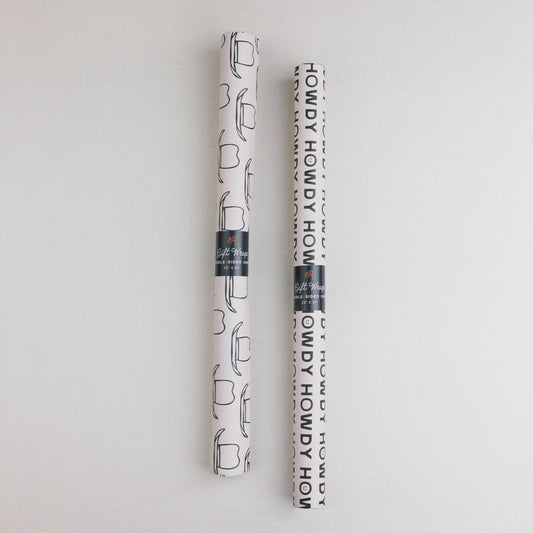 Hats & Howdys Gift Wrap - Rolls