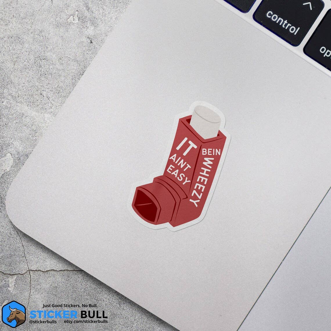 It Aint Easy Bein Wheezy Sticker, Waterproof Vinyl Sticker,: Red
