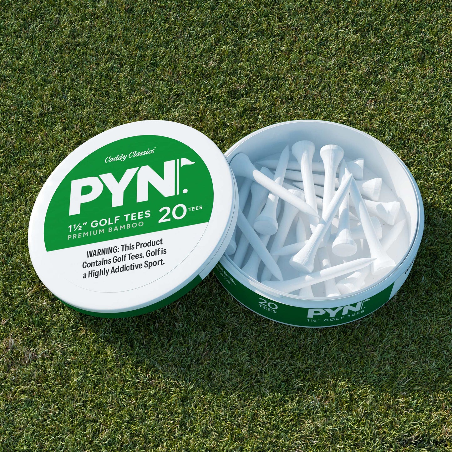 PYN Bamboo Golf Tees