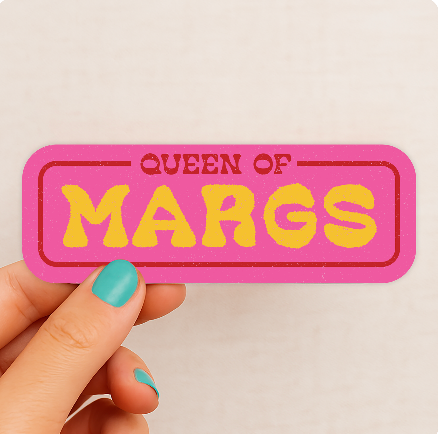 Queen of Margs Sticker | Sassy Sticker | Cocktail Gift