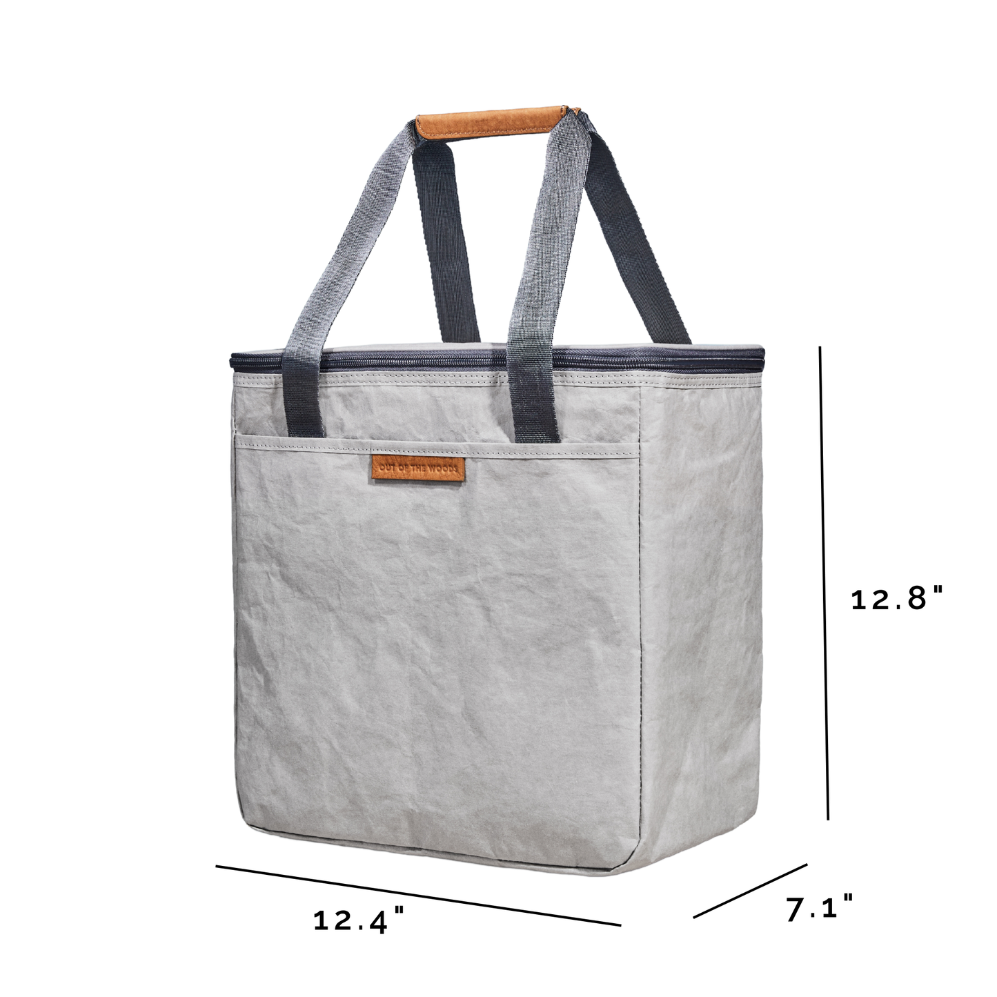 Dolphin Square Cooler, Vegan Leather - SMALL CASE PACKS: Stone
