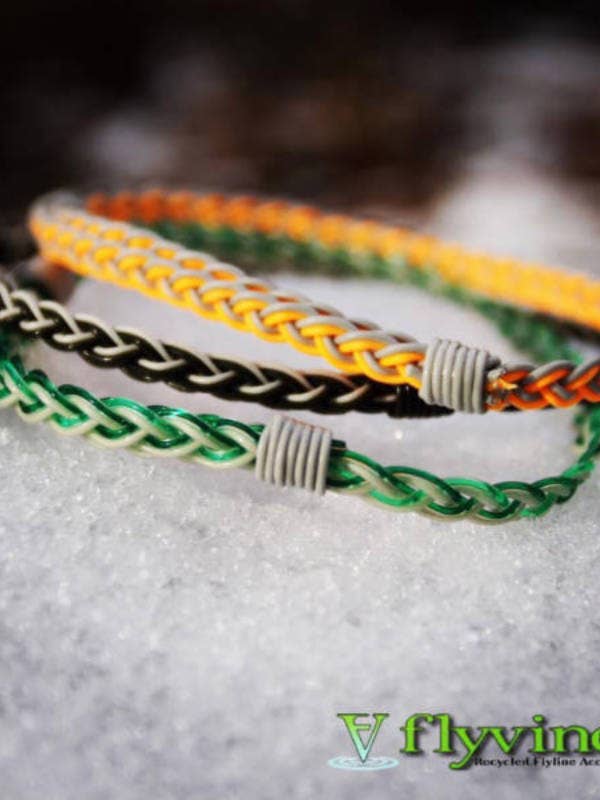 Flyvines Original Fly Line Adjustable Bracelet: Variety Sent