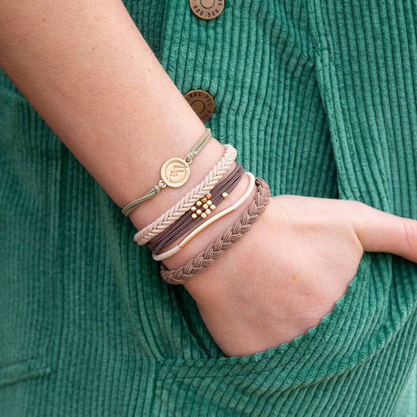 K'lani hair tie bracelets - "Climb"