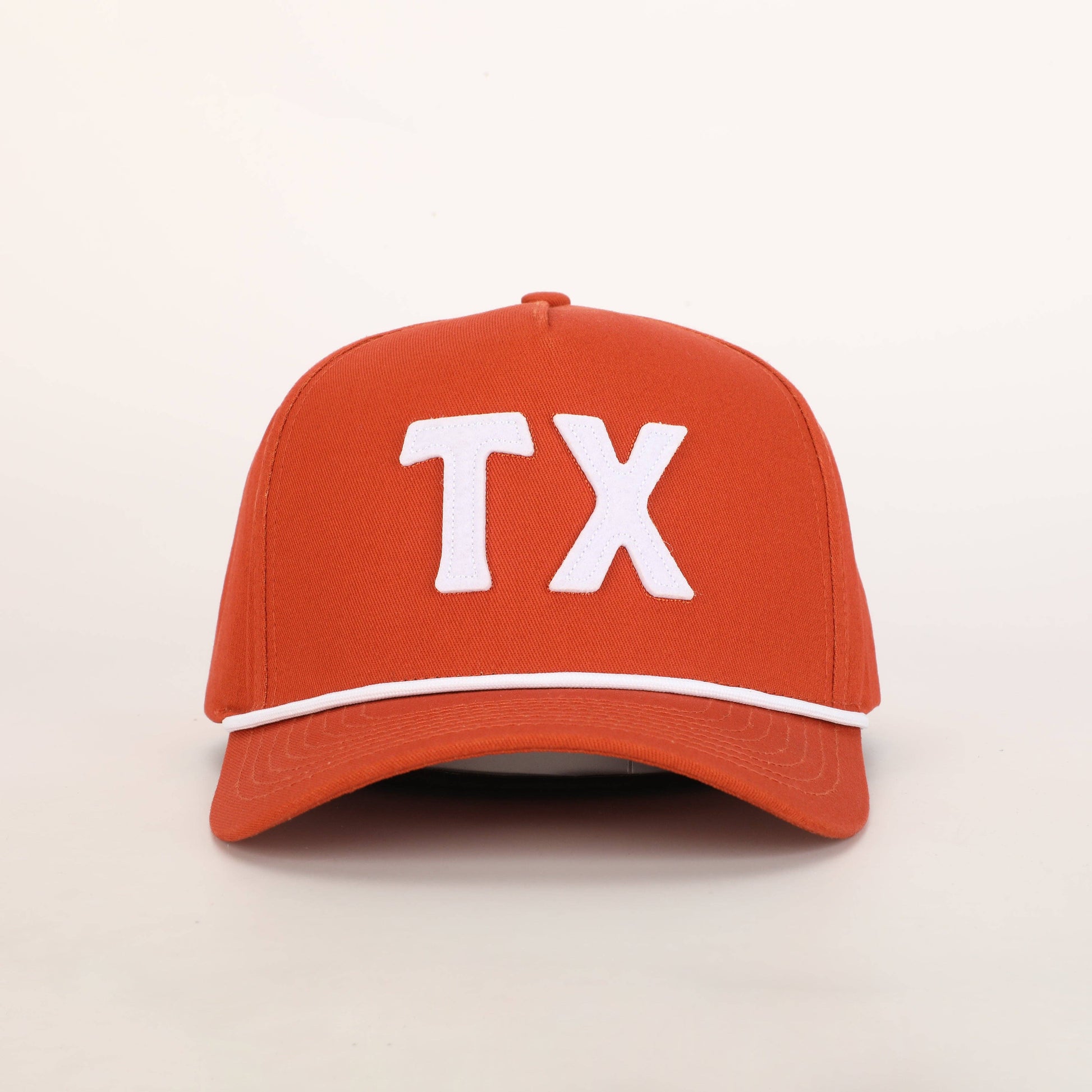 front view of Texas TX Snapback Hat 