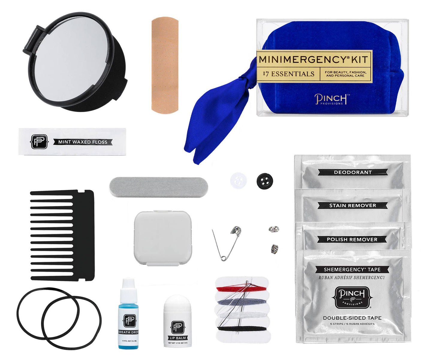 Velvet Scarf Minimergency Kit: Blush