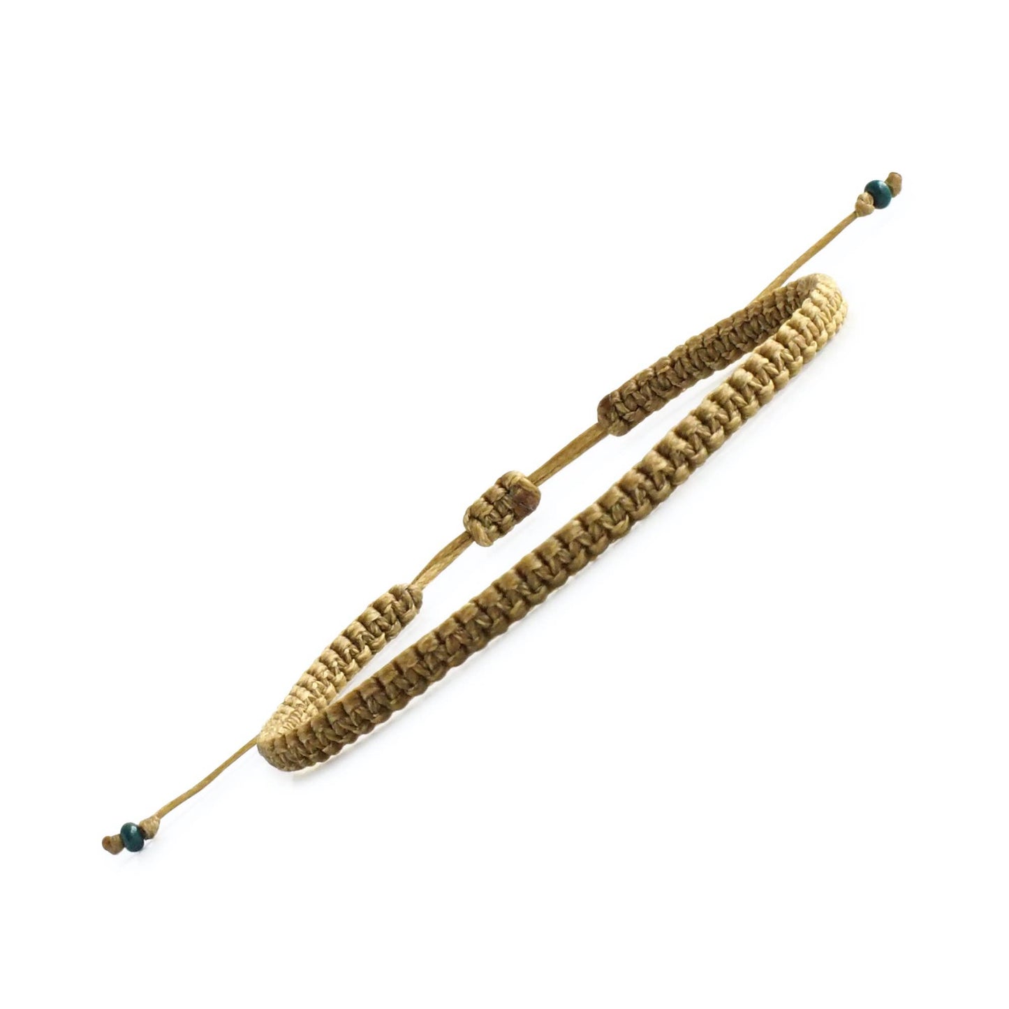 Men's Thin Macrame Surfer Bracelet | Adjustable & Waterproof: Grey