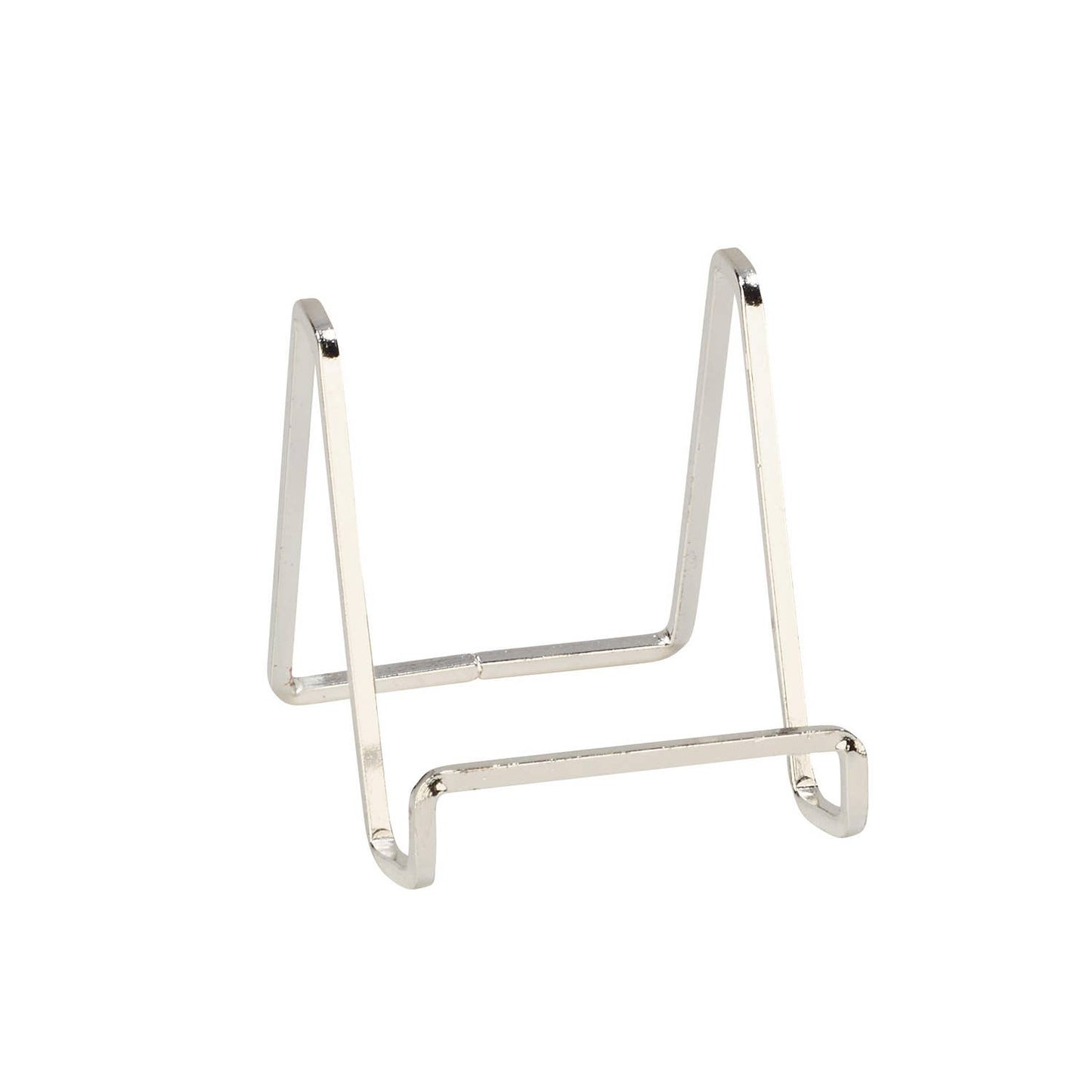 Plated Square Wire Stands: Brass / 6"