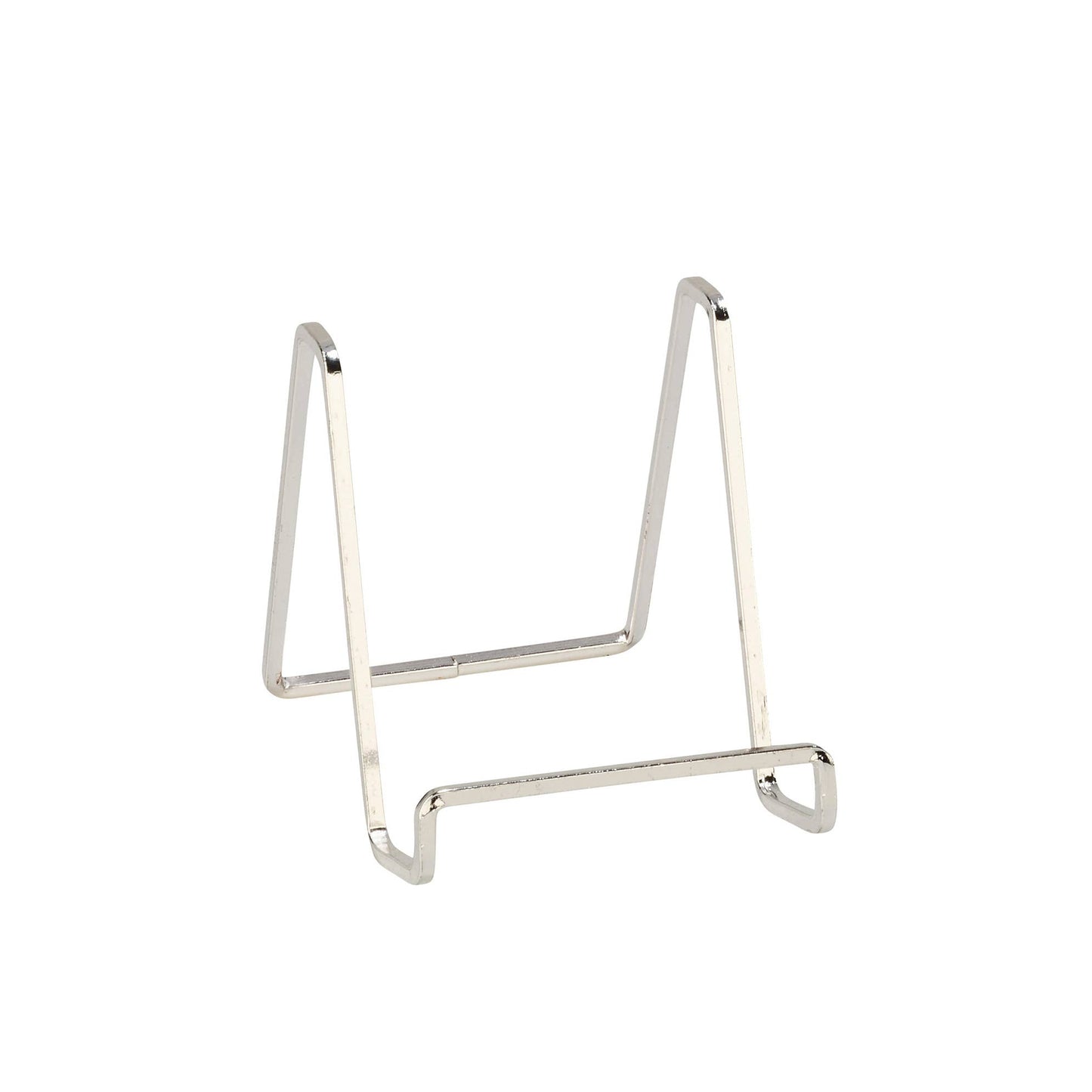 Plated Square Wire Stands: Brass / 6"