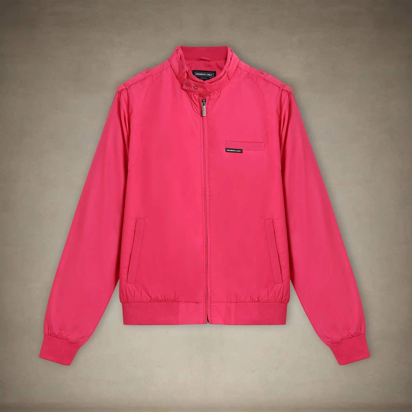 Men's Classic Iconic Racer Jacket: Khaki / L