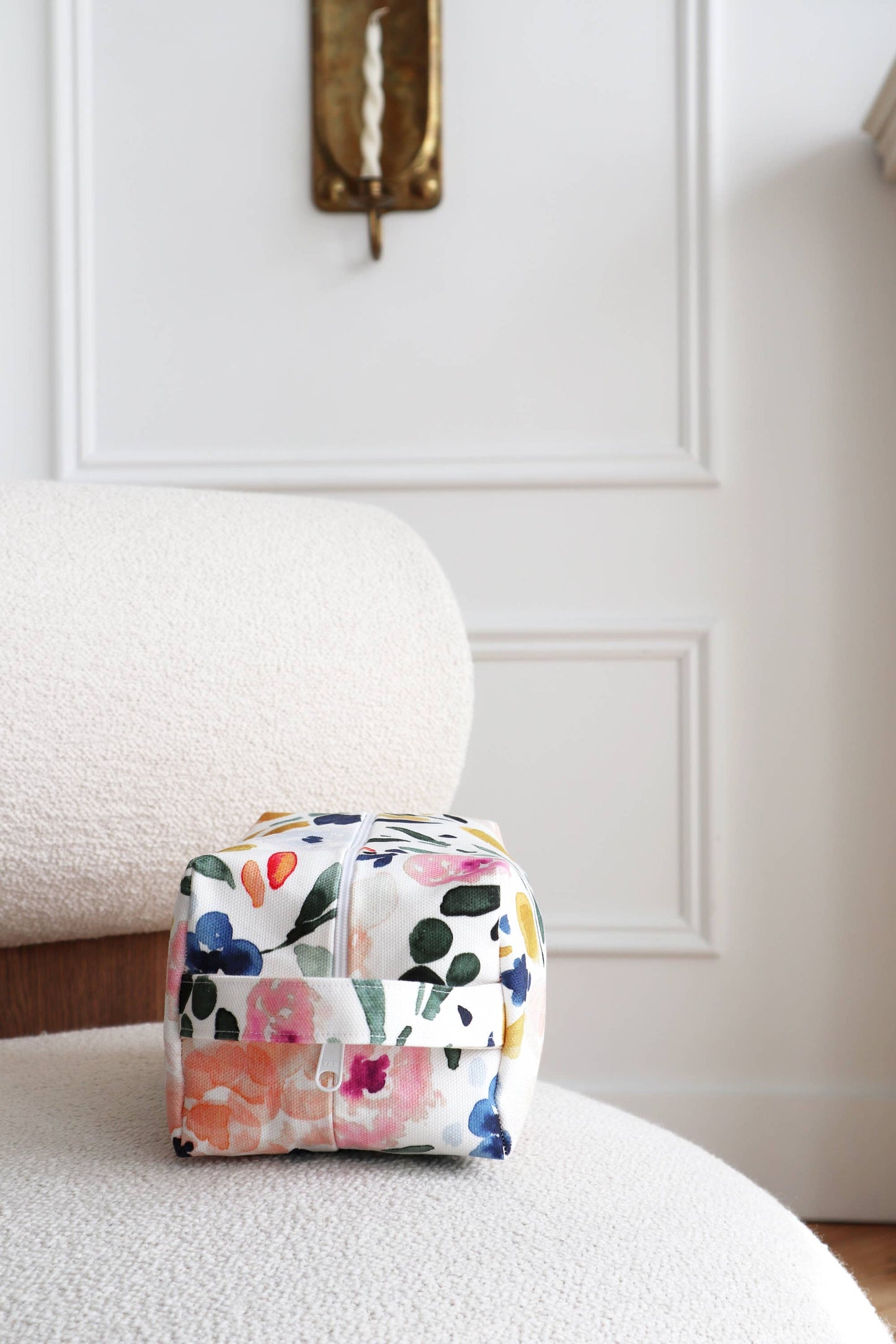 Makeup Bag - Sierra Florals: Large