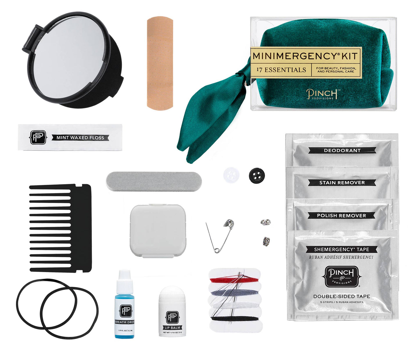 Velvet Scarf Minimergency Kit: Blush