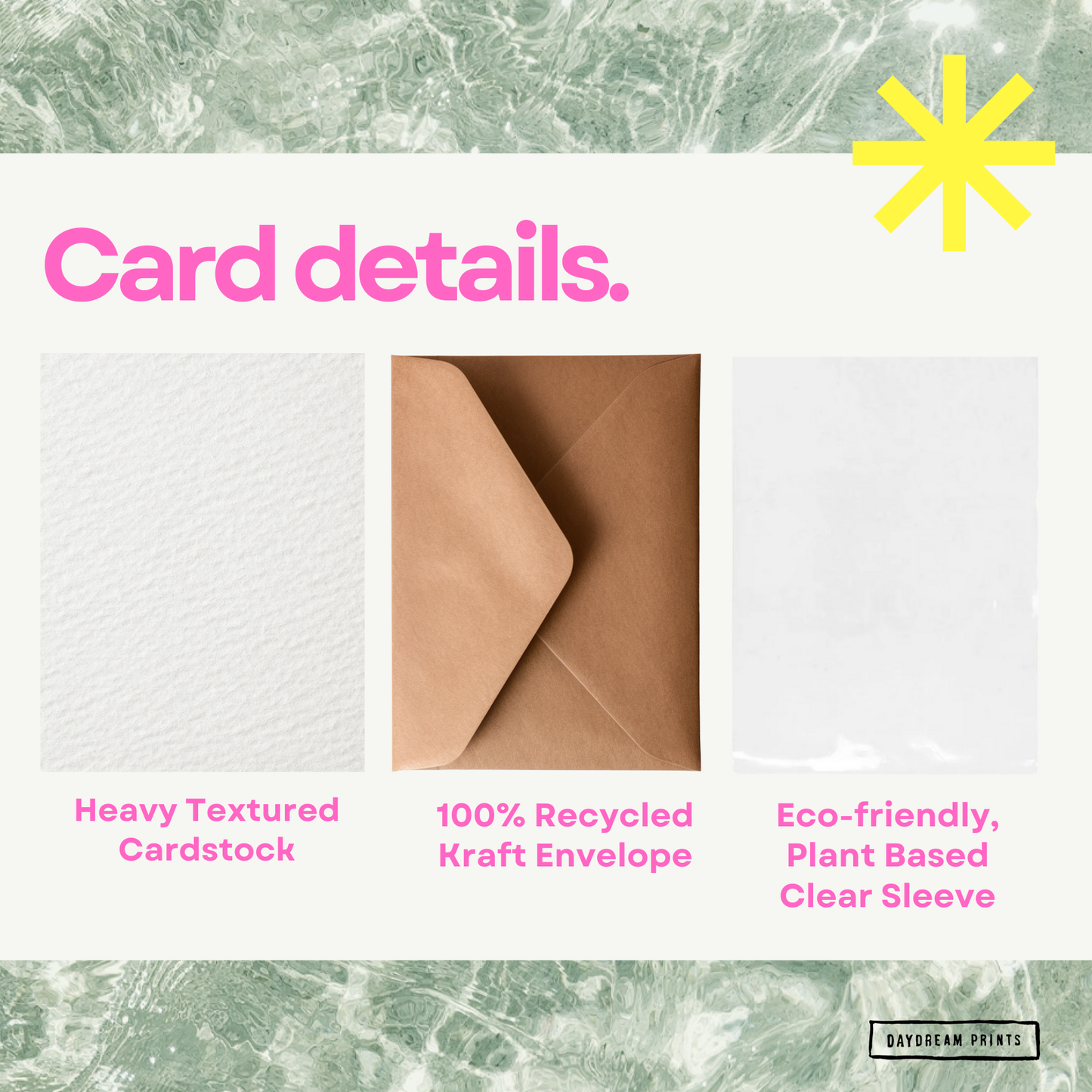 Happy Birthday Gorgeous | Pink Birthday Card | Card for Her