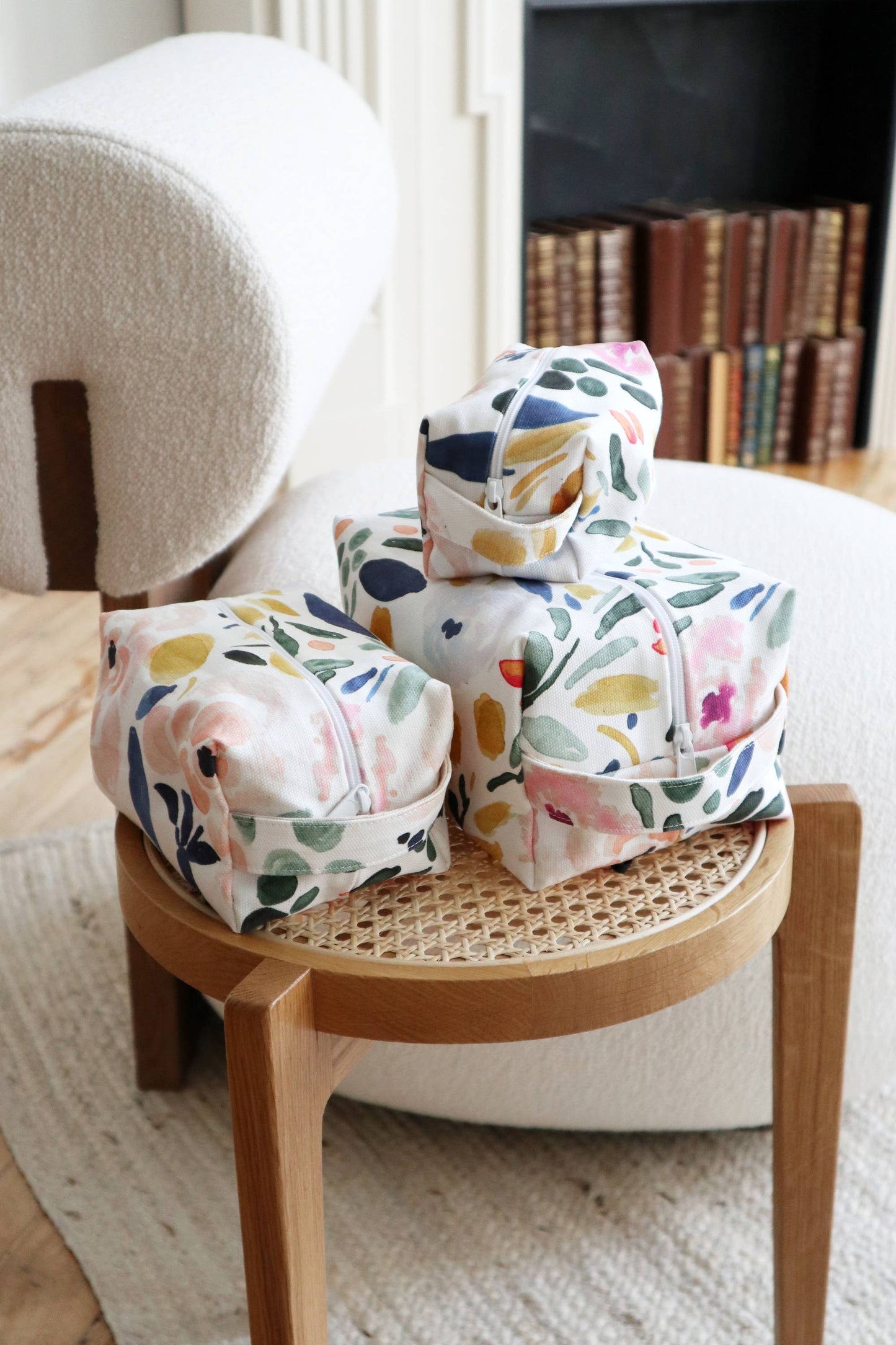 Makeup Bag - Sierra Florals: Medium