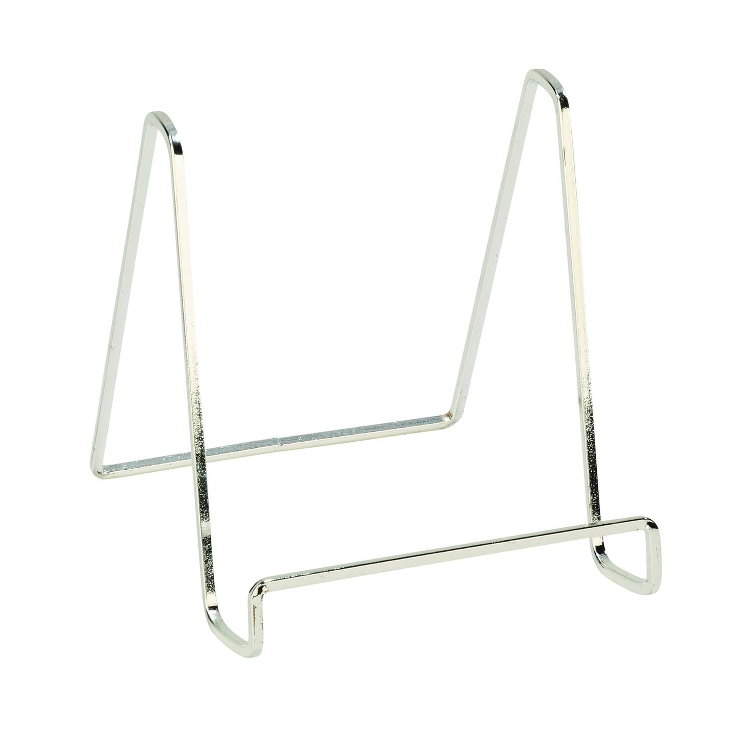 Plated Square Wire Stands: Brass / 6"