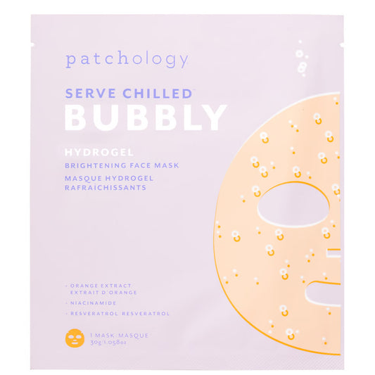 Patchology Serve Chilled Bubbly hydrogel face mask